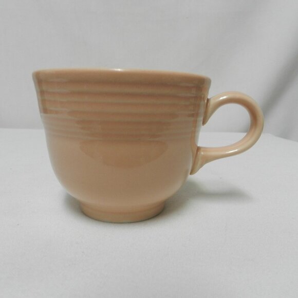 Fiesta Homer Laughlin stoneware Peach Apricot cup mug - Picture 2 of 10